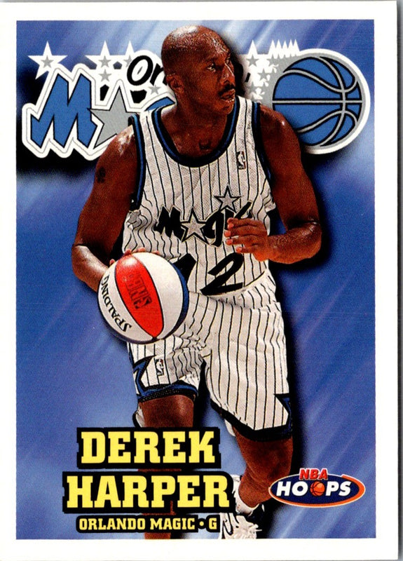 1997 Hoops Derek Harper #284