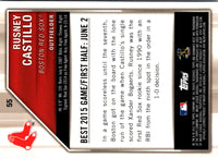 2015 Bowman's Best Rusney Castillo #55 Rookie