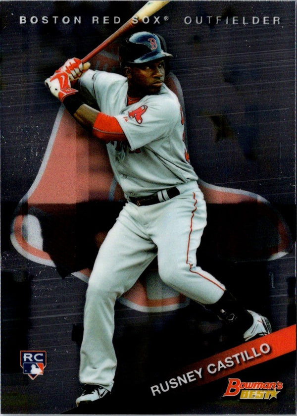 2015 Bowman's Best Rusney Castillo #55 Rookie