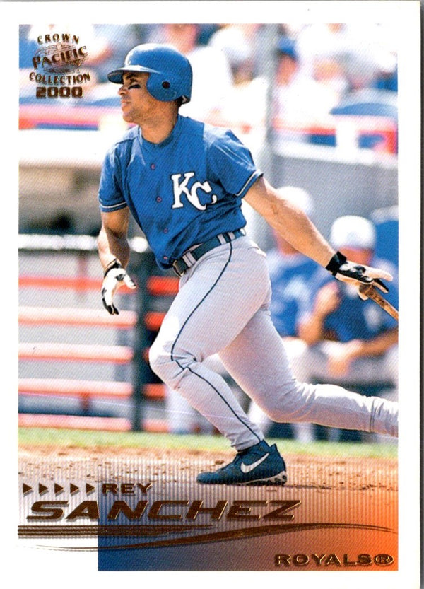 2000 Pacific Crown Collection Rey Sanchez #135