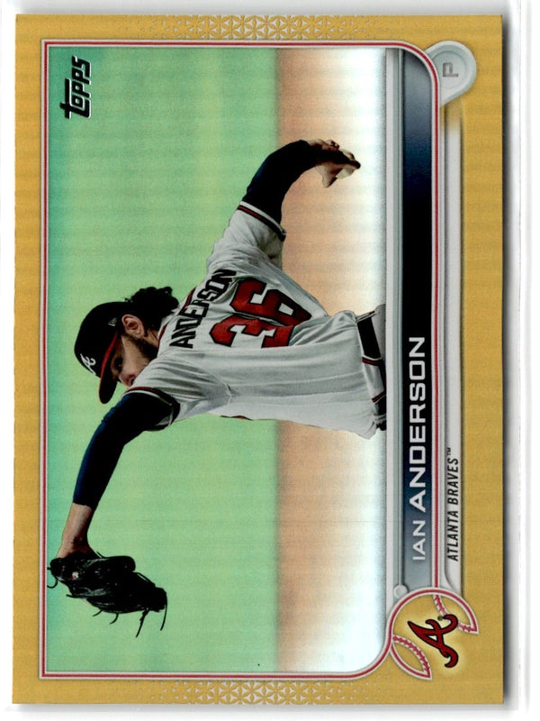 2022 Topps Ian Anderson #615