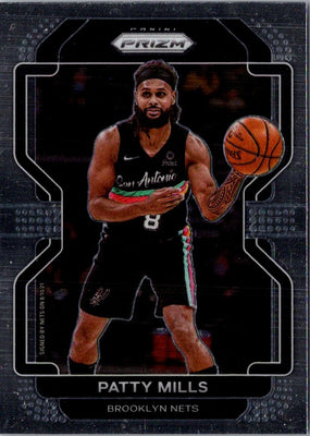 2021 Panini Prizm Blue Patty Mills #151