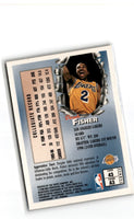 1996 Topps Derek Fisher #206 Rookie