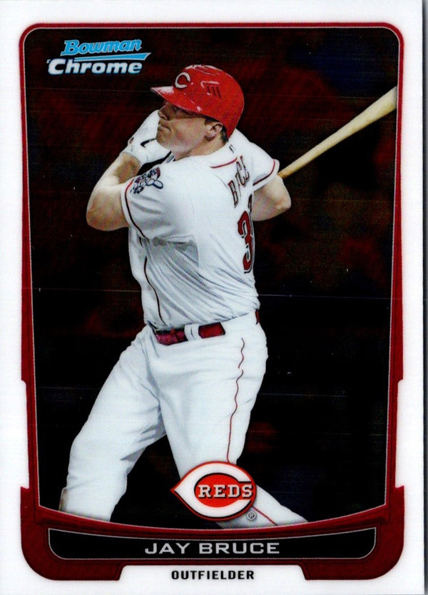 2012 Bowman Chrome Jay Bruce #163