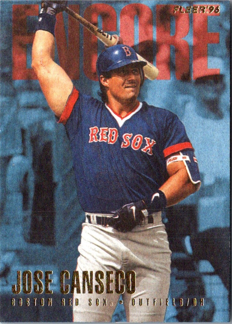 1998 Pacific Home Run Heroes Jose Canseco