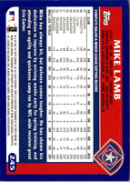 2003 Topps Mike Lamb #245