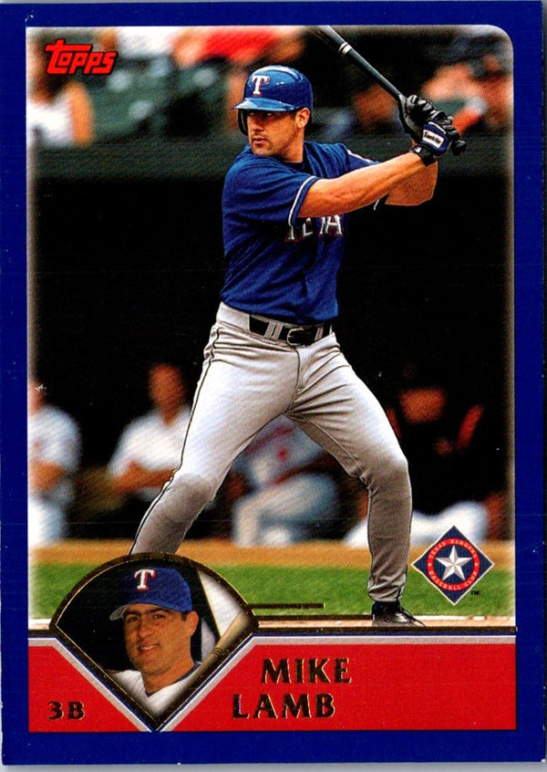 2003 Topps Mike Lamb #245