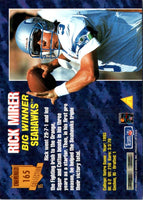 1995 Pinnacle Club Collection Rick Mirer #165