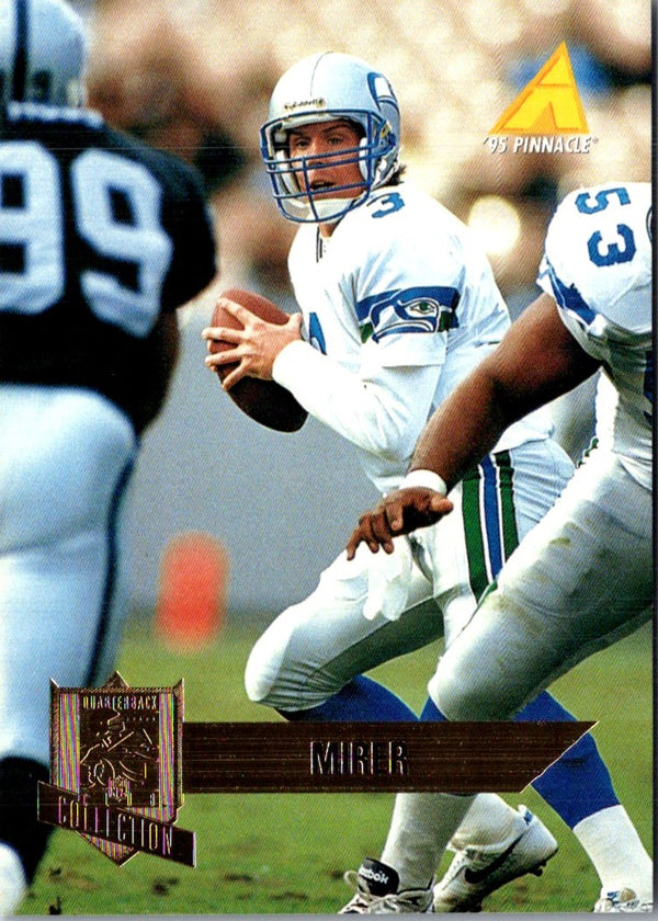 1995 Pinnacle Club Collection Rick Mirer #165