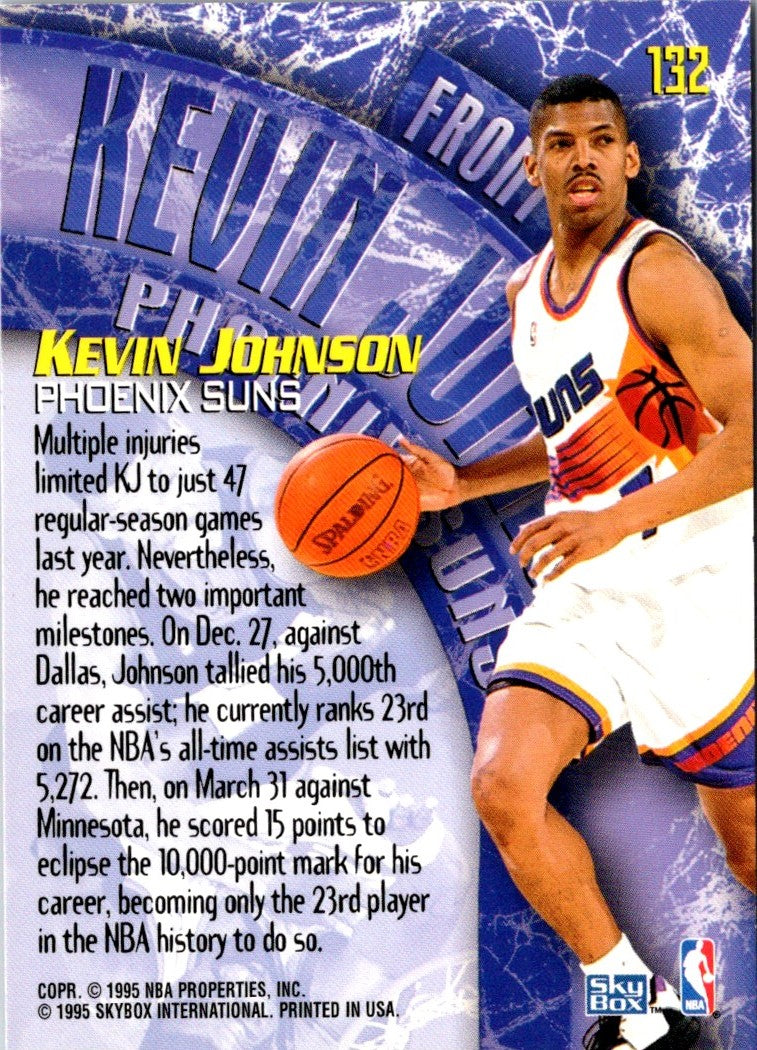 1995 SkyBox Premium Kevin Johnson