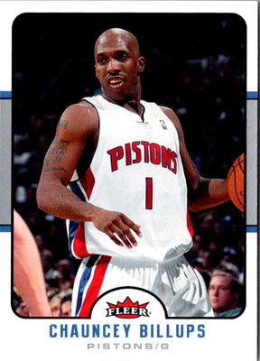 2006 Fleer Chauncey Billups #49