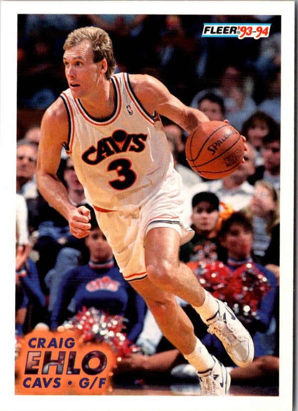 1993 Fleer Craig Ehlo #36
