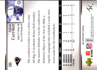 2007 Upper Deck Adam Carriker #265 Rookie