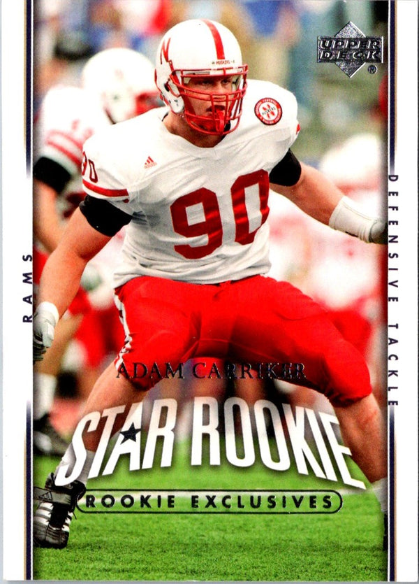 2007 Upper Deck Adam Carriker #265 Rookie