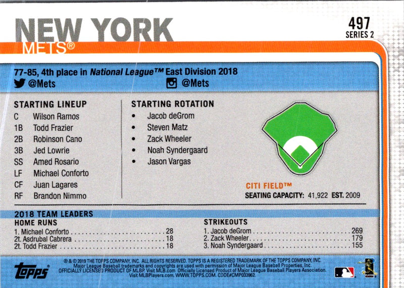 2018 Topps Boston Red Sox/New York Yankees