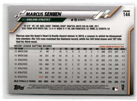 2020 Topps Chrome Marcus Semien #144