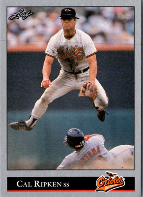 1992 Leaf Cal Ripken Jr. #52