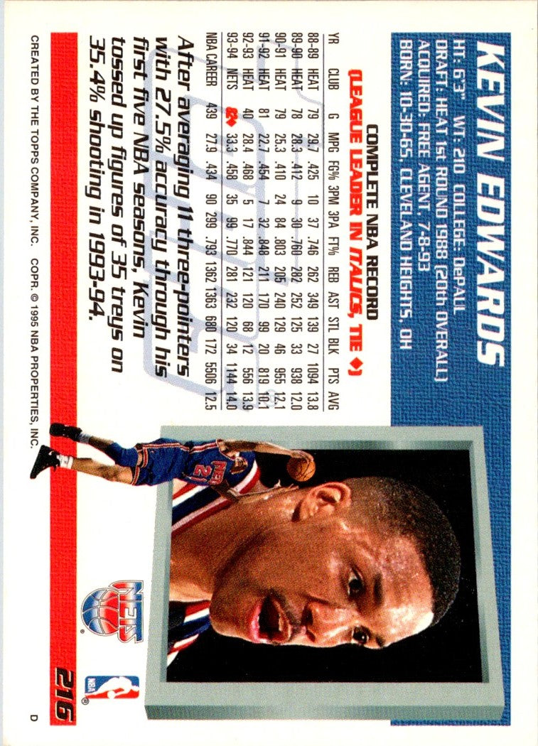 1994 Topps Kevin Edwards