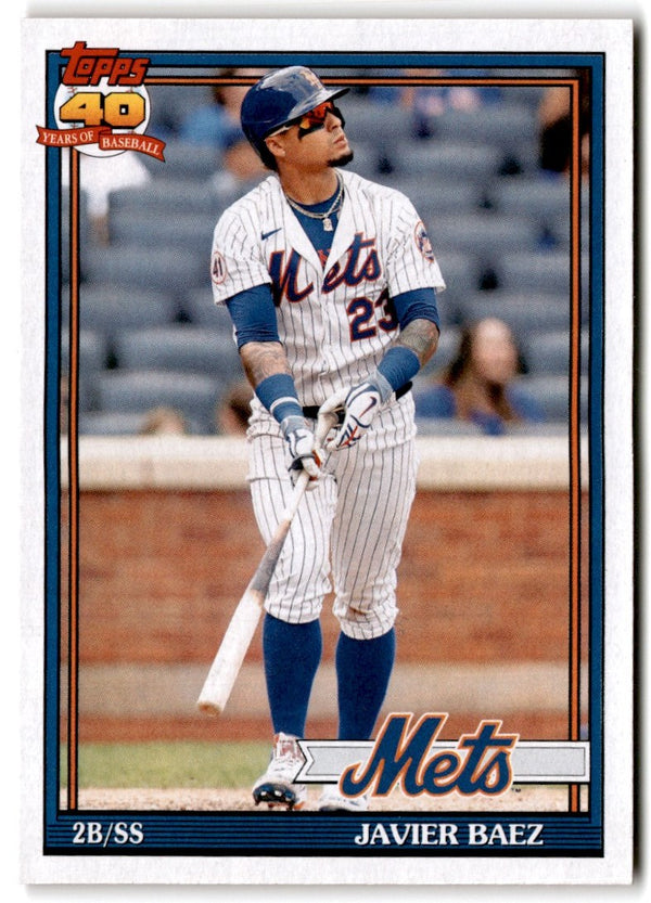 2021 Topps Archives Javier Baez #196