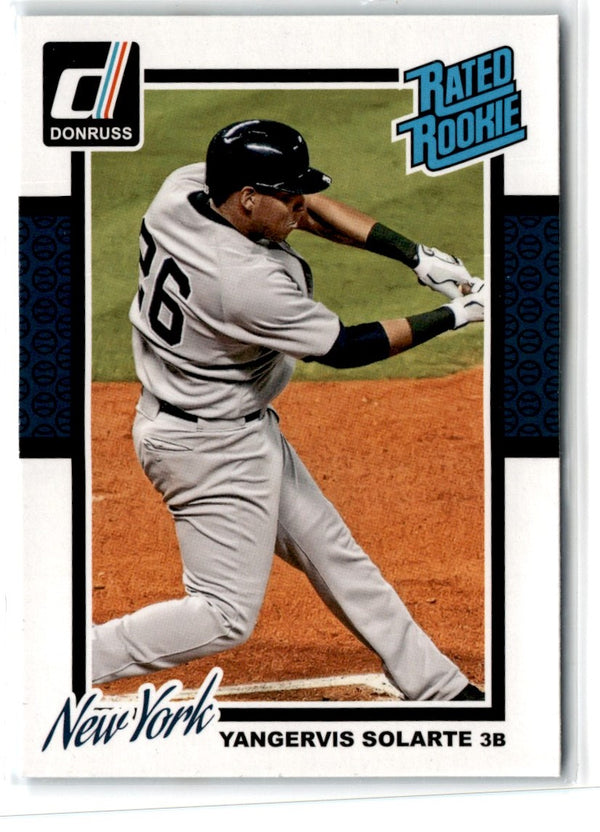 2014 Donruss Yangervis Solarte #245