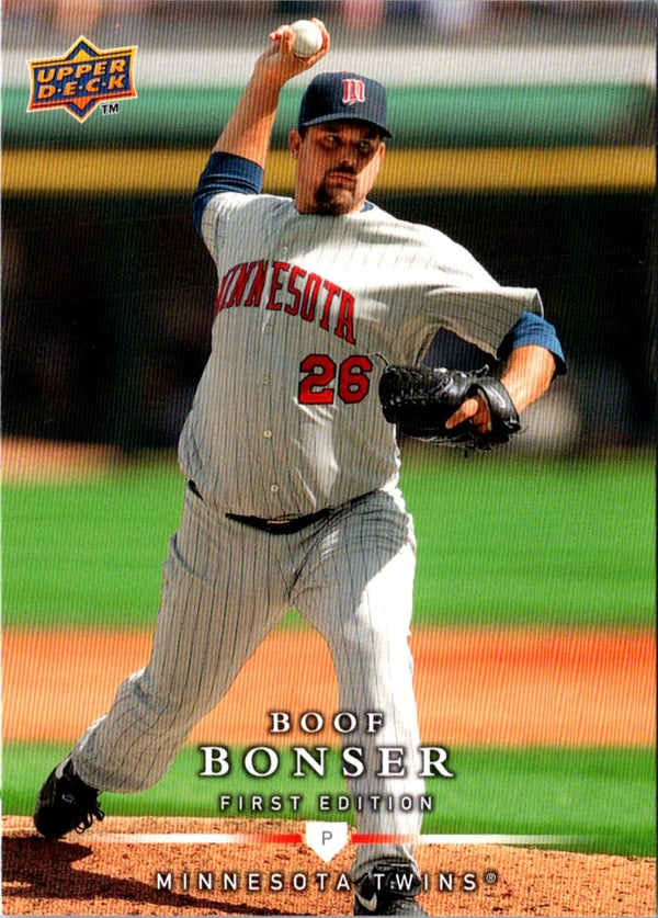 2008 Upper Deck First Edition Boof Bonser #226