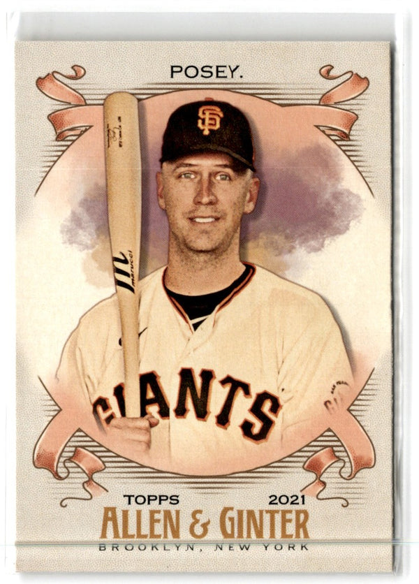 2021 Topps Allen & Ginter Buster Posey #13