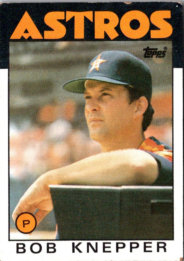 1986 Topps Bob Knepper #590