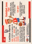 2002 Fleer Platinum Lucious Harris