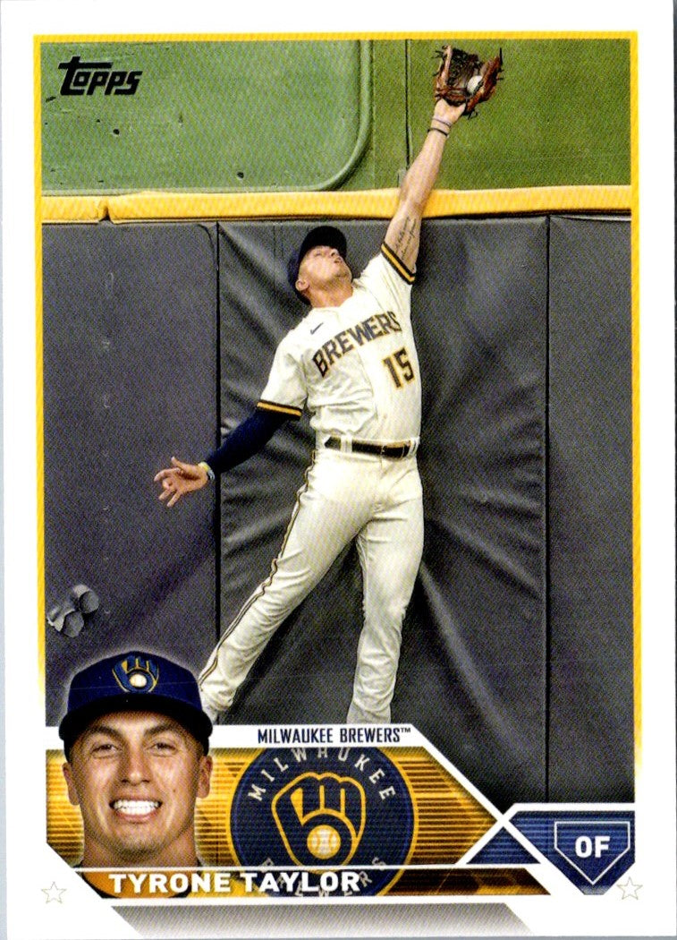 2023 Topps Gold Tyrone Taylor