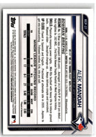 2021 Bowman Chrome Prospects Atomic Refractor Alek Manoah #BCP-27