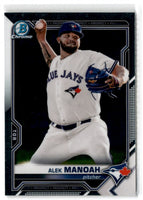 2021 Bowman Chrome Prospects Atomic Refractor Alek Manoah #BCP-27