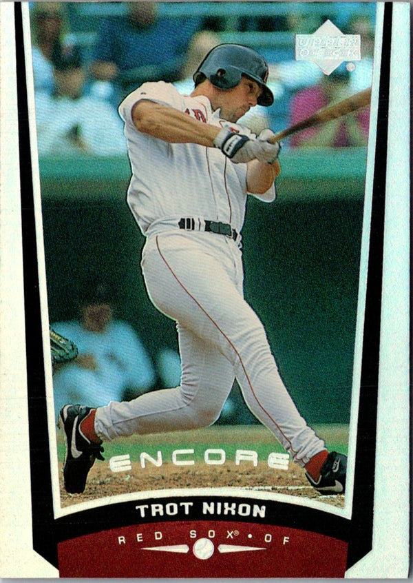 1999 Upper Deck Encore Trot Nixon #17