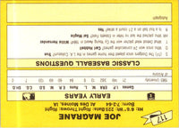 1987 Classic Update Yellow Joe Magrane #117