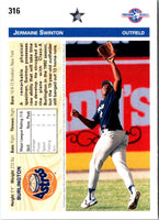 1992 Upper Deck Minors Jermaine Swinton #316