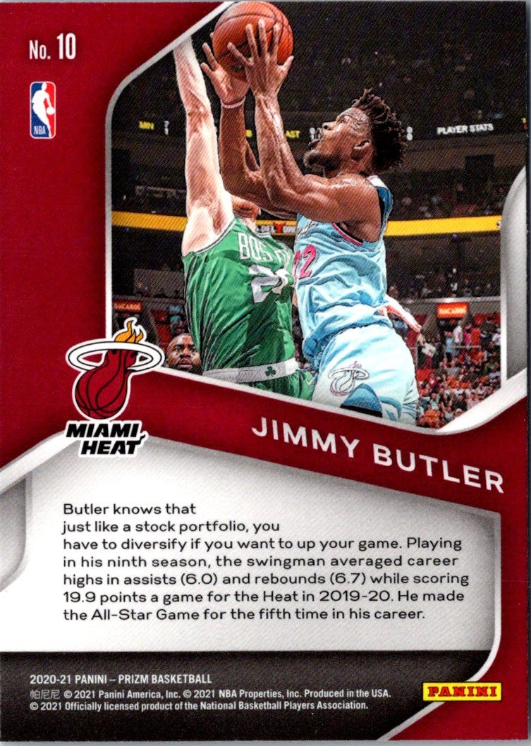 2020 Panini Prizm Dominance Jimmy Butler