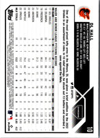 2023 Bowman Platinum DL Hall #6 Rookie
