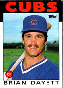 1986 Topps Brian Dayett