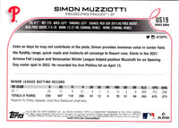 2022 Topps Update Simon Muzziotti #US19 Rookie