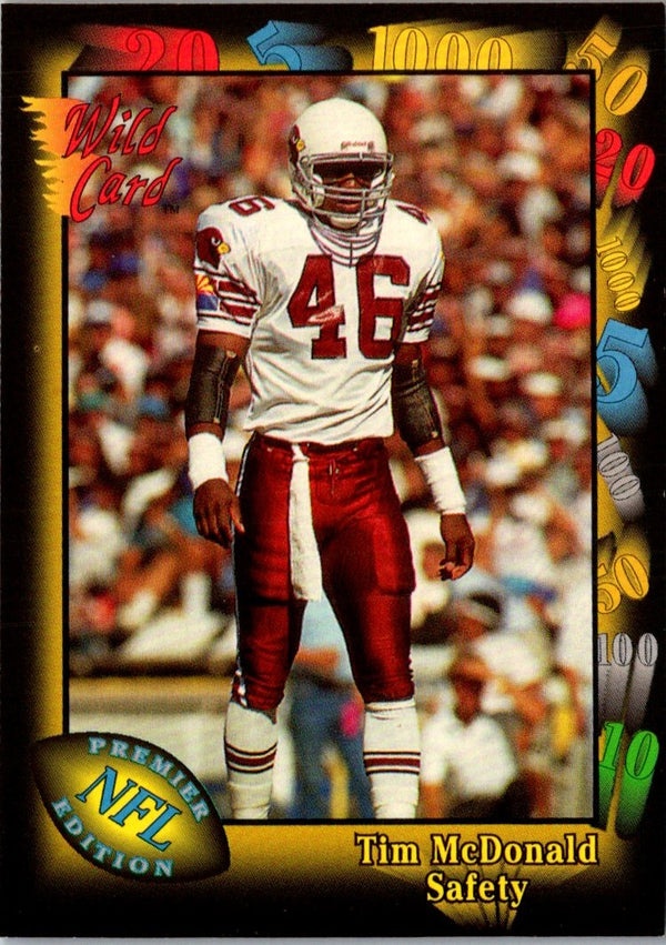 1991 Wild Card Tim McDonald #75