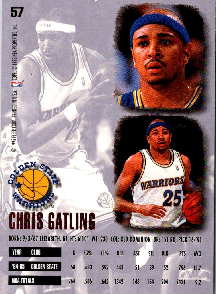 1995 Ultra Chris Gatling