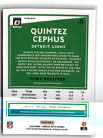 2020 Donruss Optic Green Velocity Quintez Cephus #130