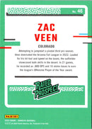 2023 Donruss Holo Blue Zac Veen