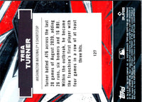 2021 Topps Fire Trea Turner #127