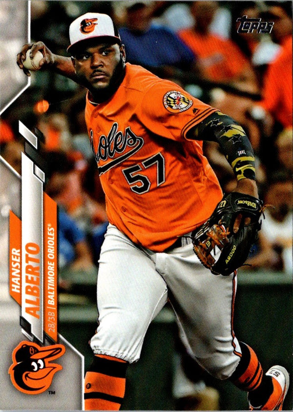 2020 Topps Hanser Alberto #341