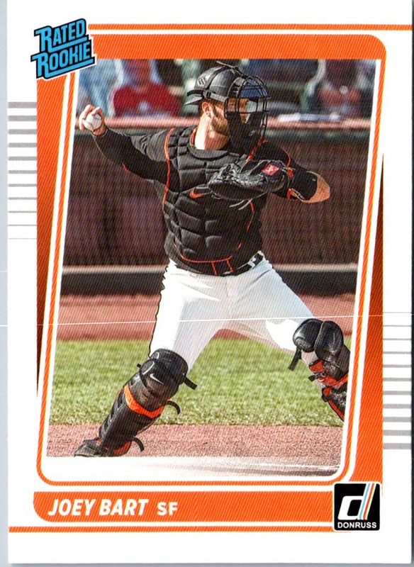 2021 Donruss Holo Orange Joey Bart #36
