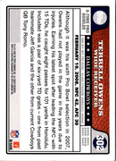 2008 Topps Terrell Owens