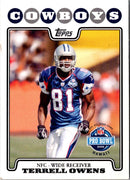 2008 Topps Terrell Owens