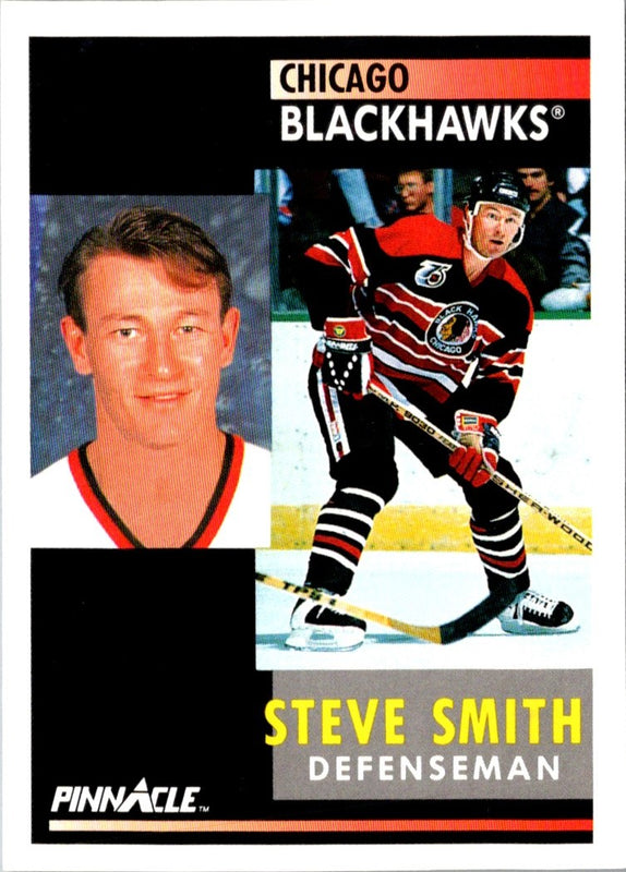 1991 Pinnacle Steve Smith #18