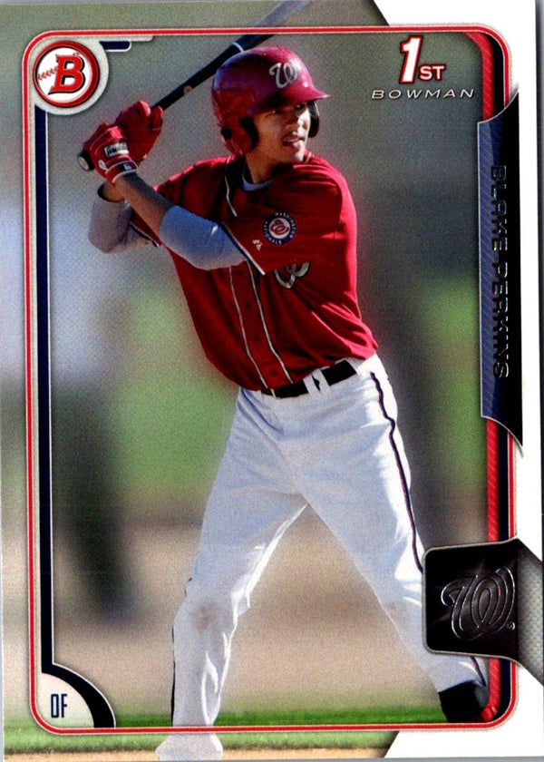 2015 Bowman Draft Picks & Prospects Blake Perkins #54