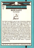 1991 Donruss Super Diamond Kings Ron Gant #10